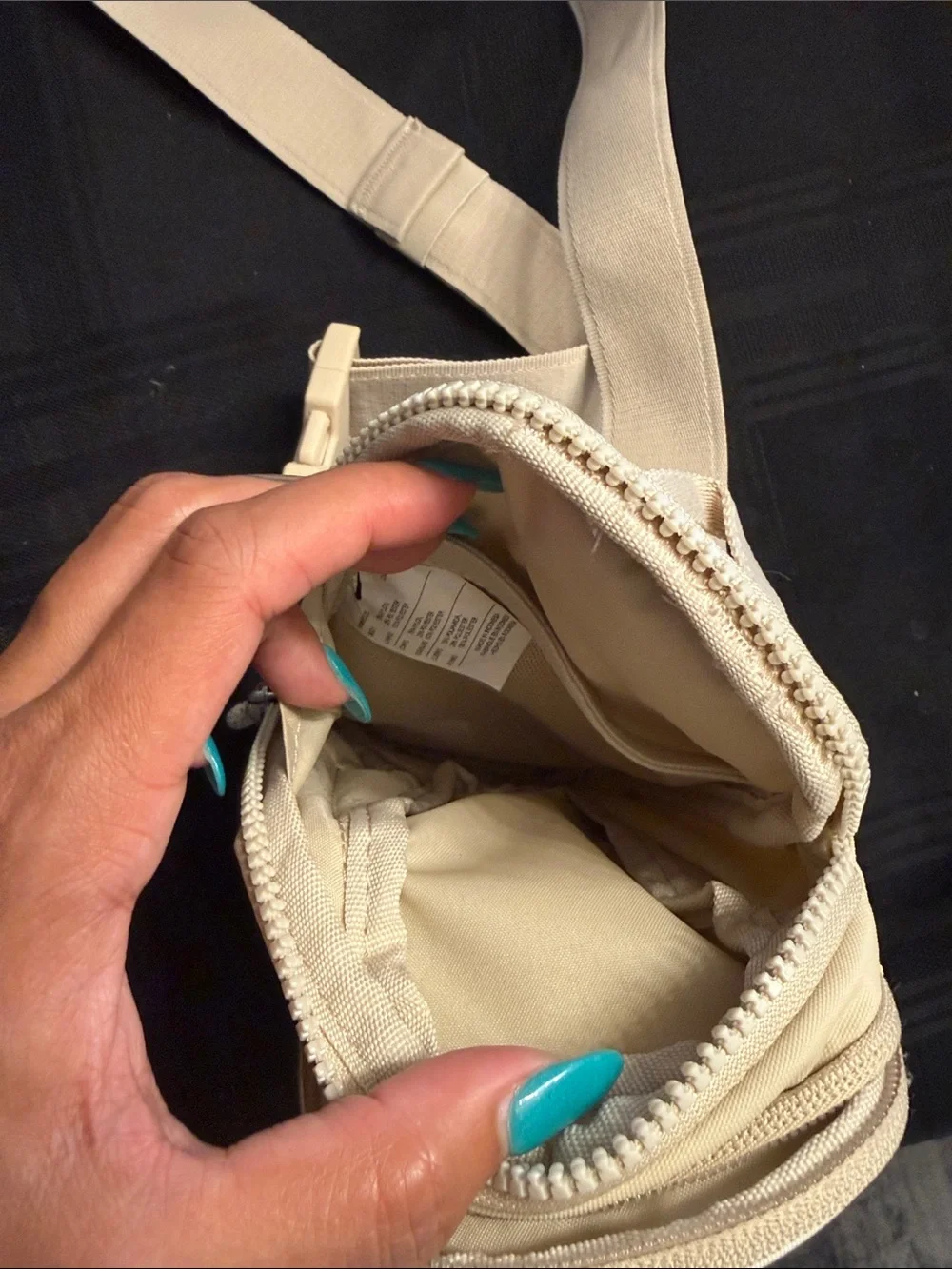 Nike Tan/Beige Sling Belt Bag